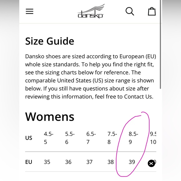 🍓 Dansko Racquel Strawberry Pink 39 NIB New 💖 - Picture 7 of 7